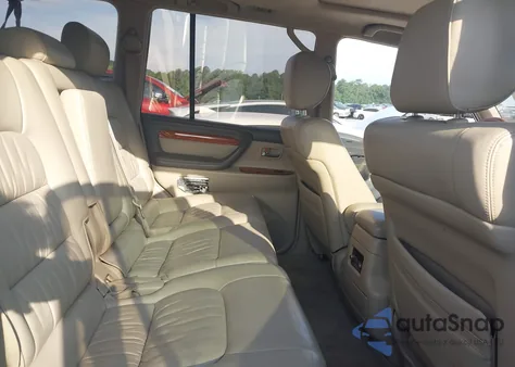 2003 Lexus Lx 470 z USA, uszkodzony, nr VIN JTJHT00W233529366